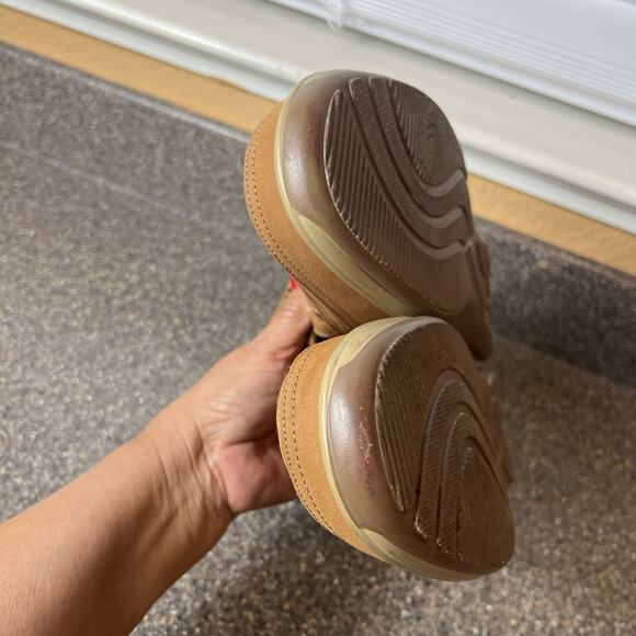 Orthofeet 896 Cognac Leather Shoes Womens Size 10 2E X-Wide Comfort Casual Flats - Picture 7 of 11